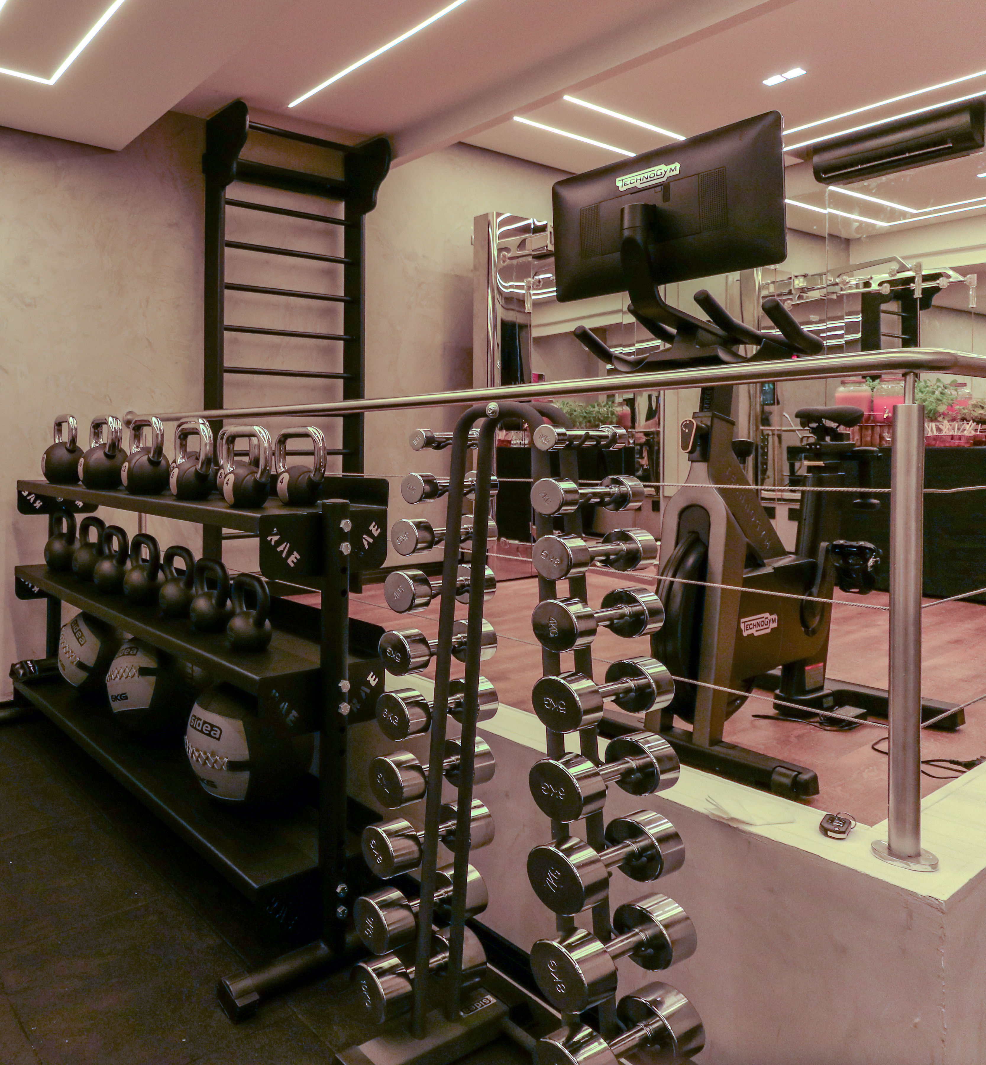 Ambiente interno do Studio Favale&Pink dentro do Estúdio Anacã